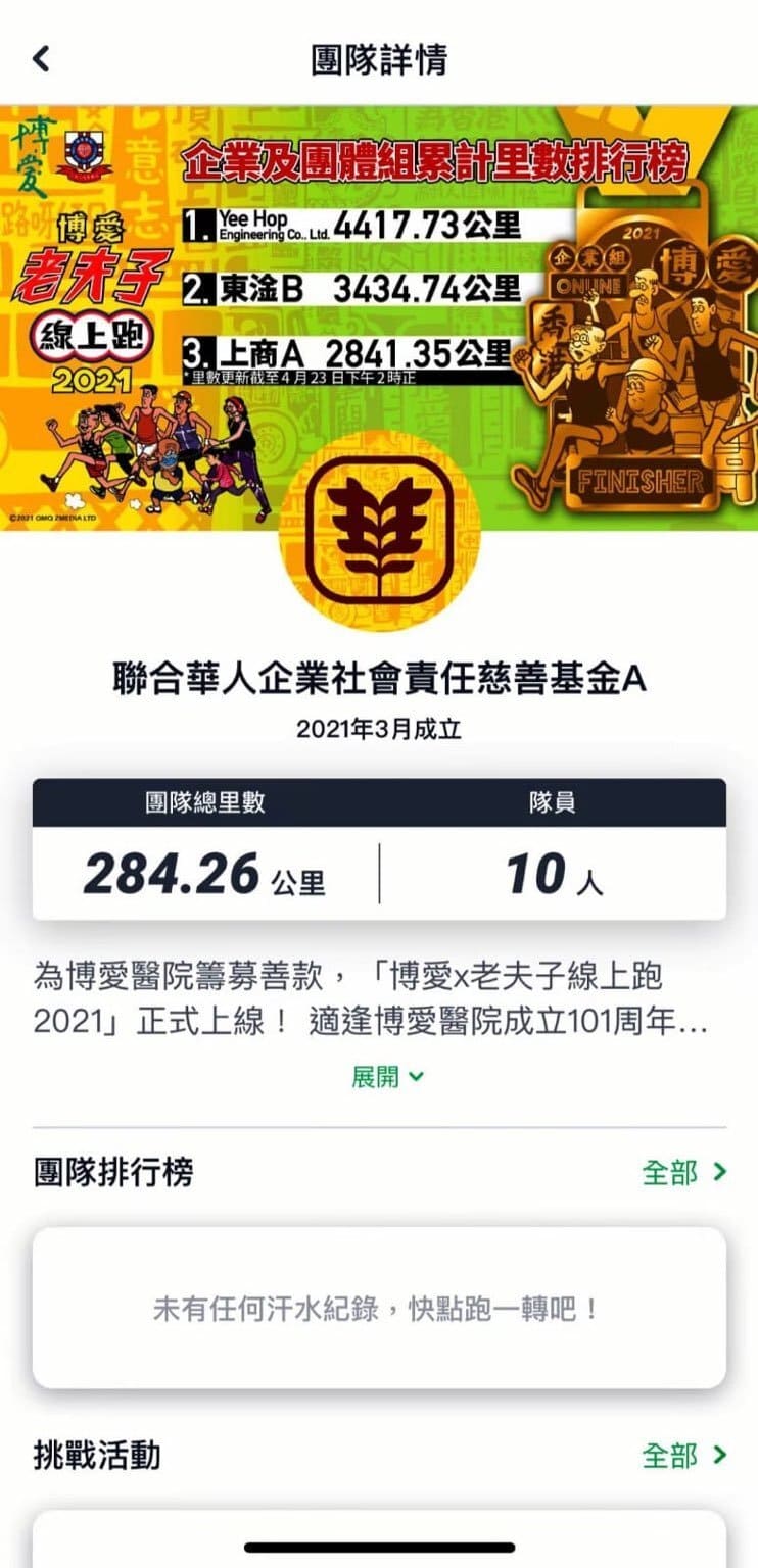 UCESR 聯合華人企業社會責任慈善基金